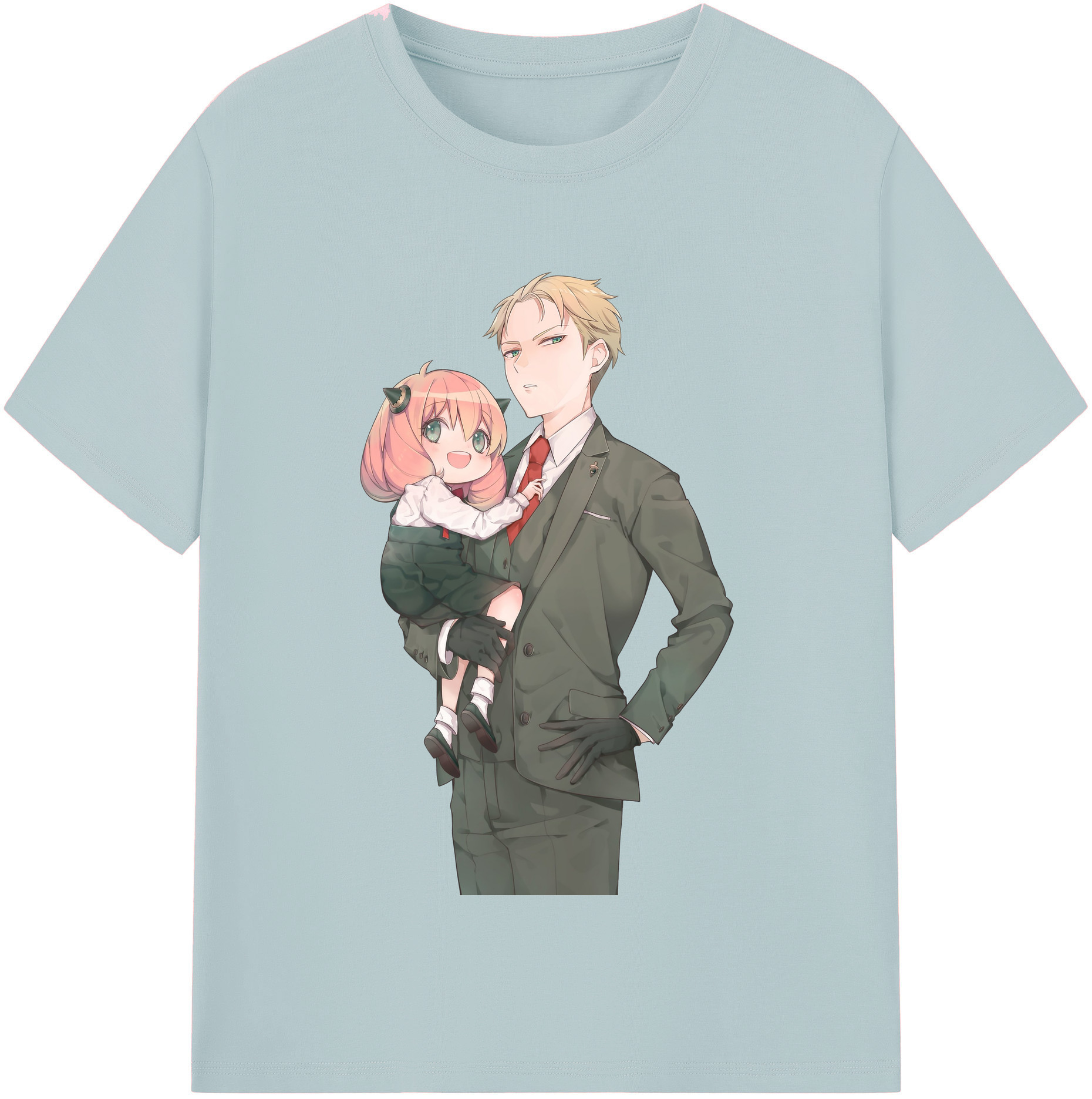 （画像用） SPY×FAMILY间谍家家酒 綿100％半袖Tシャツ（フロントプリント）